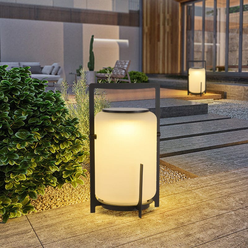 Civaro Solar Garden Lights | Modern Stainless Steel & Glass Outdoor Light Fixtures 4