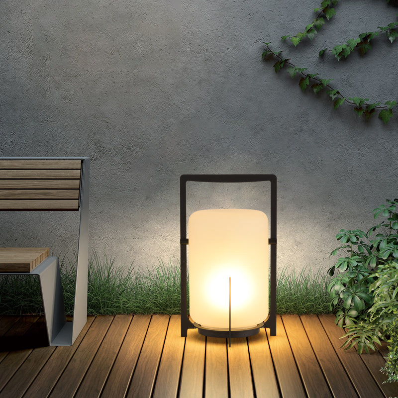 Civaro Solar Garden Lights | Modern Stainless Steel & Glass Outdoor Light Fixtures 5