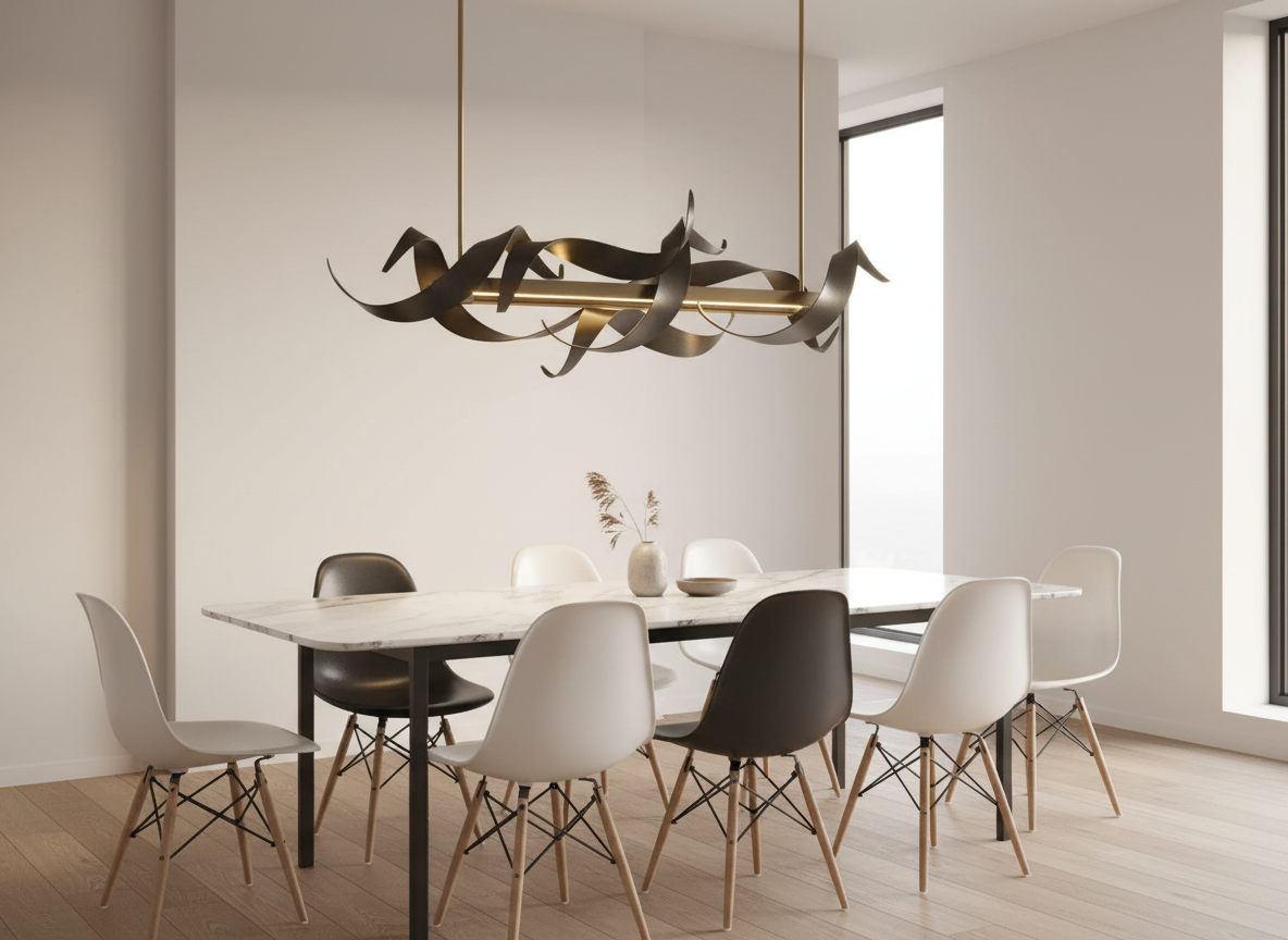 Cleo Chandelier | Scandinavian-Inspired LED Lighting for Modern Interiors