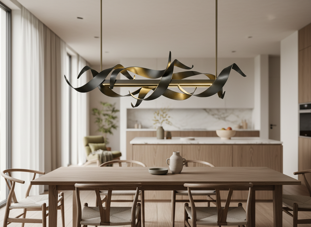 Cleo Chandelier | Scandinavian-Inspired LED Lighting for Modern Interiors