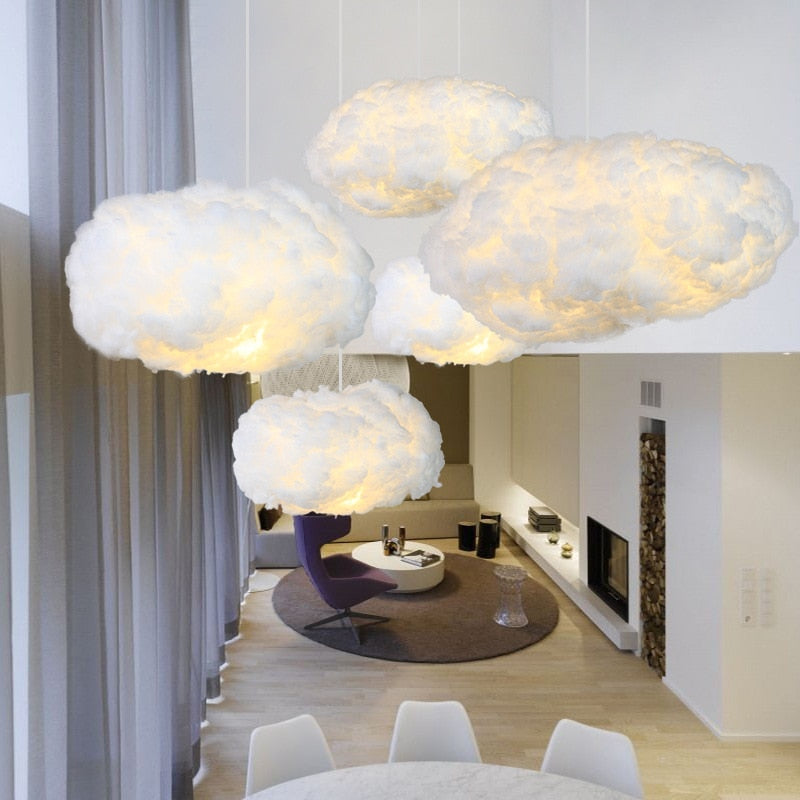 Cumulus Chandelier Light | Premium Cotton, Soft Warm Glow 0