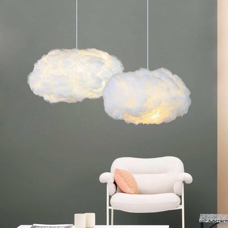 Cumulus Chandelier Light | Premium Cotton, Soft Warm Glow 2