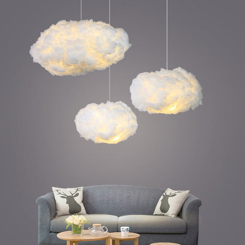 Cumulus Chandelier Light | Premium Cotton, Soft Warm Glow 3