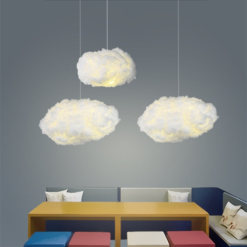 Cumulus Chandelier Light | Premium Cotton, Soft Warm Glow 4
