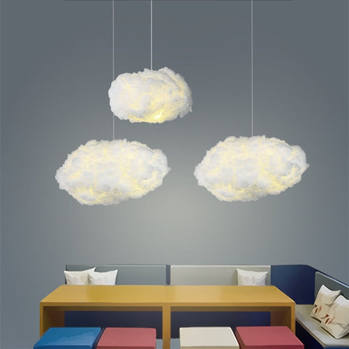 Cumulus Chandelier Light | Premium Cotton, Soft Warm Glow 4