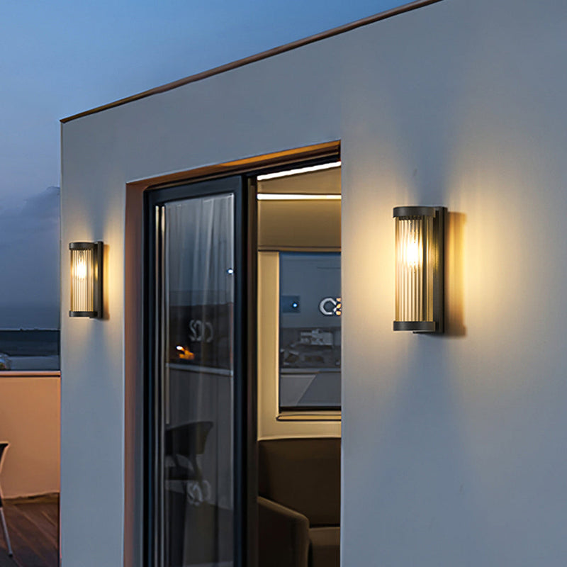 Cylindro Solar Wall Light | Waterproof Aluminium, Stylish Outdoor Lighting 0
