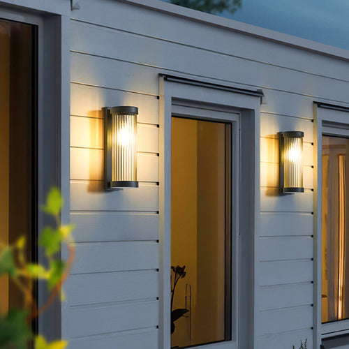 Cylindro Solar Wall Light | Waterproof Aluminium, Stylish Outdoor Lighting 2