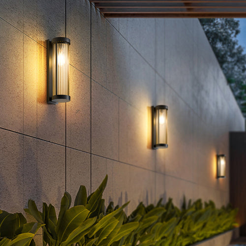 Cylindro Solar Wall Light | Waterproof Aluminium, Stylish Outdoor Lighting 4