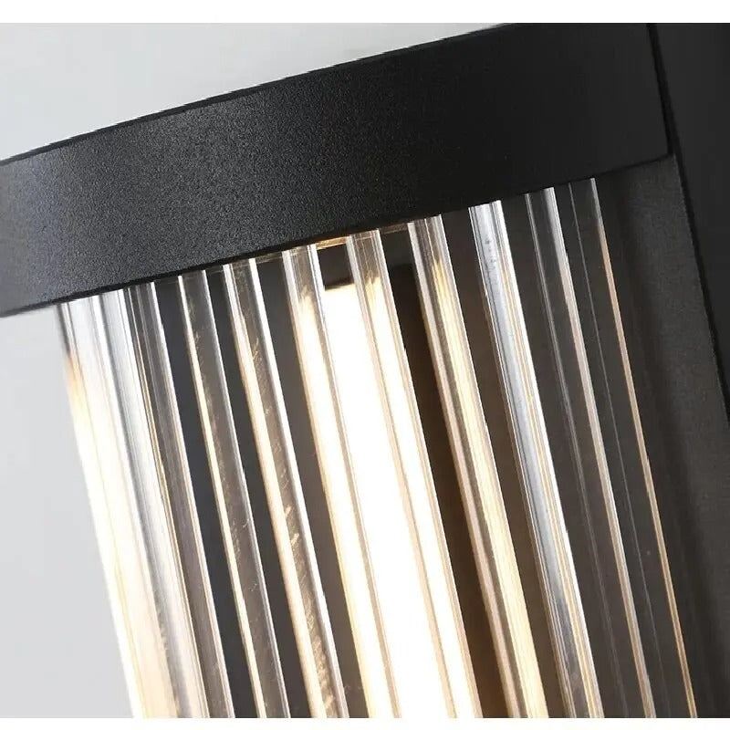 Cylindro Solar Wall Light | Waterproof Aluminium, Stylish Outdoor Lighting 6