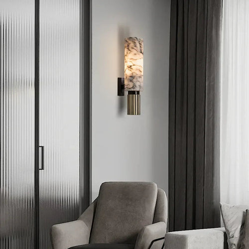 Mara Marble Wall Light | Elegant Design, LED Compatible 4