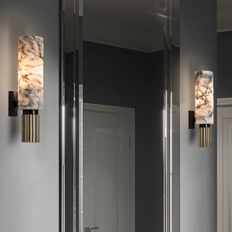 Mara Marble Wall Light | Elegant Design, LED Compatible 5