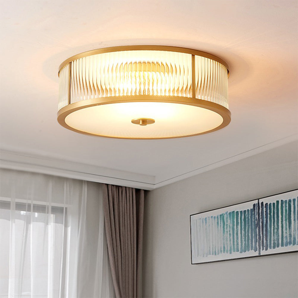 Mira Ceiling Light | Minimalist Glass Fixture with Soft Ambient Glow