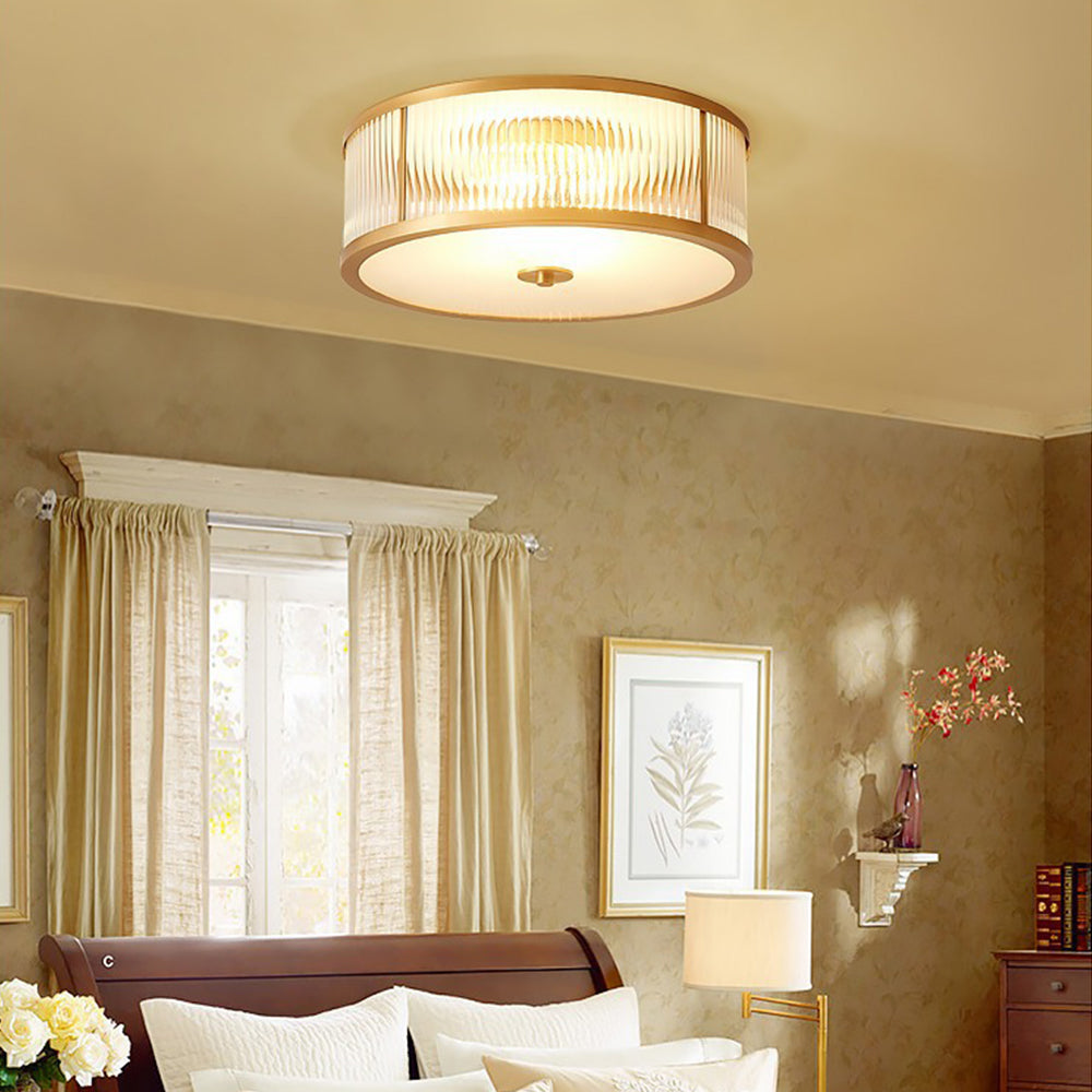 Mira Ceiling Light | Minimalist Glass Fixture with Soft Ambient Glow