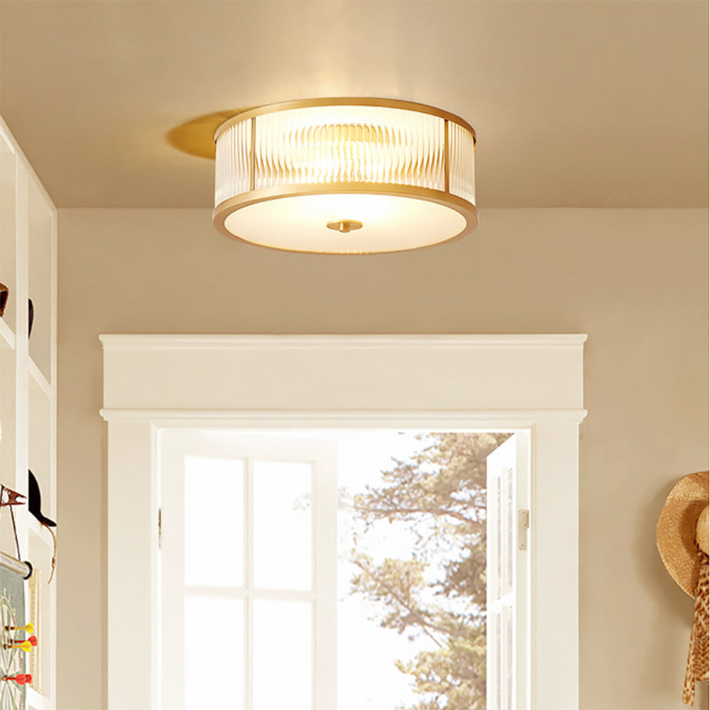 Mira Ceiling Light | Minimalist Glass Fixture with Soft Ambient Glow