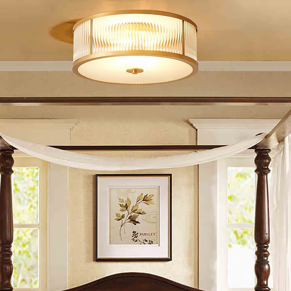 Mira Ceiling Light | Minimalist Glass Fixture with Soft Ambient Glow