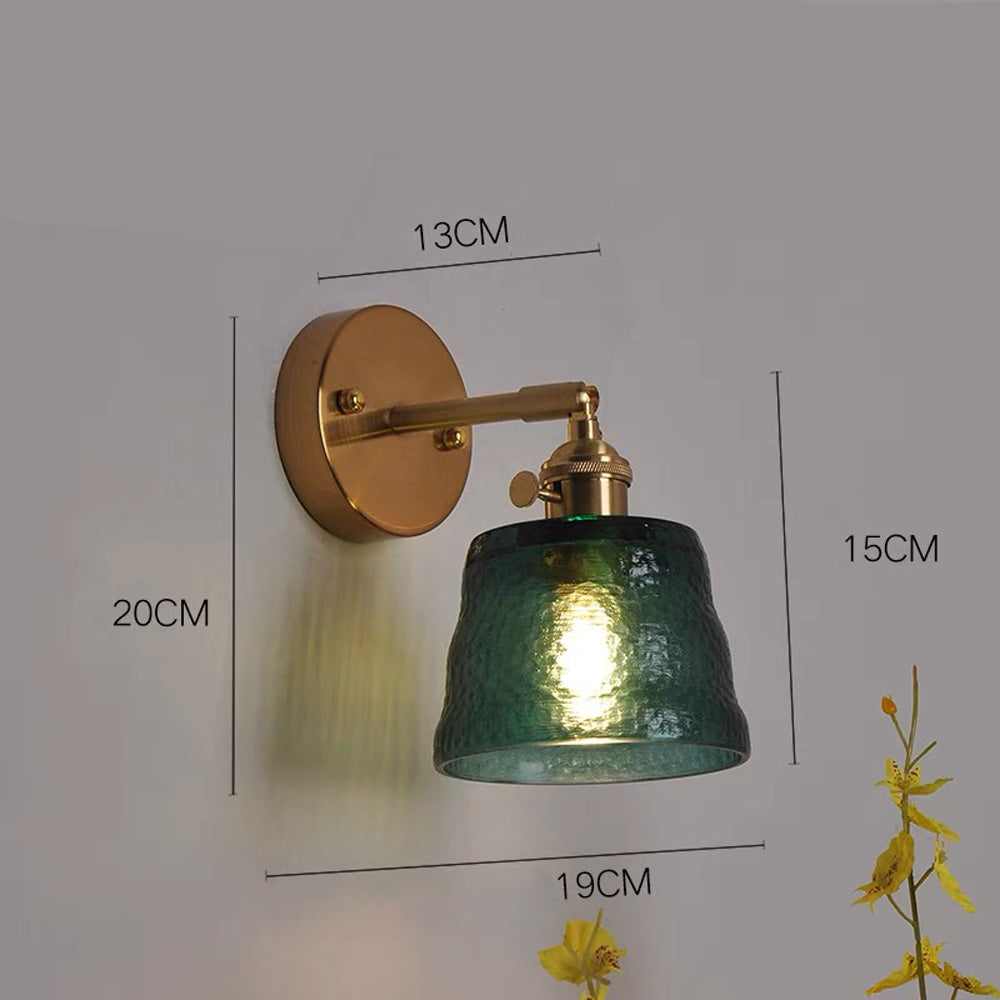 Mira Wall Light | Modern Adjustable Glass Fixture for Elegant Interiors