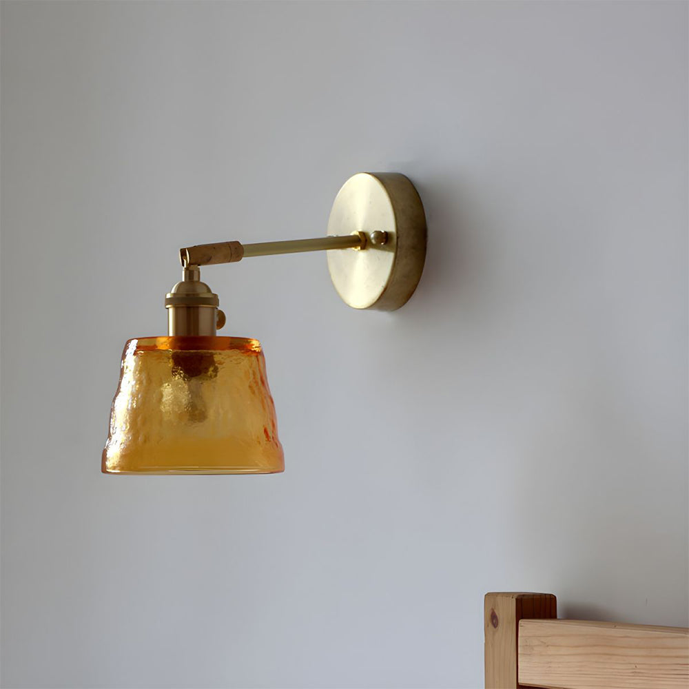 Mira Wall Light | Modern Adjustable Glass Fixture for Elegant Interiors