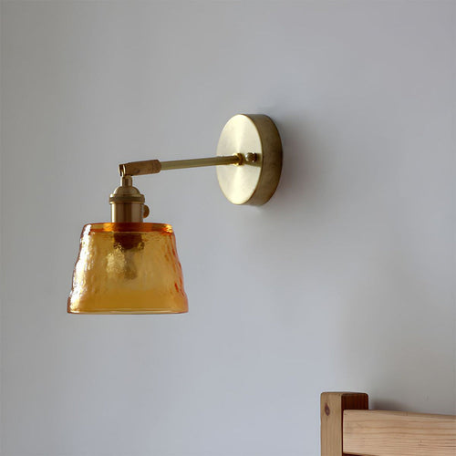 Mira Wall Light | Modern Adjustable Glass Fixture for Elegant Interiors