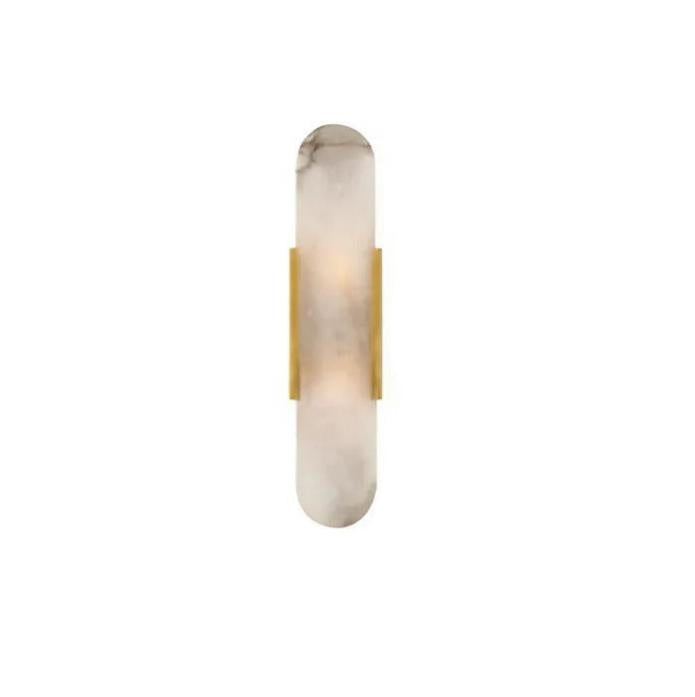 Mira Wall Sconce | Elegant Metal and Marble Design, Adjustable Dimming 0
