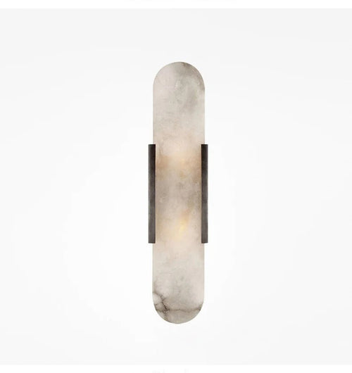 Mira Wall Sconce | Elegant Metal and Marble Design, Adjustable Dimming 11