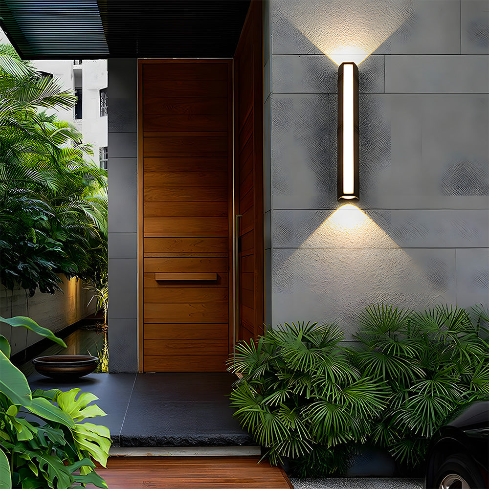 Mora Modern Outdoor Wall Light | Waterproof Aluminum, LED Illumination 1