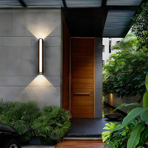 Mora Modern Outdoor Wall Light | Waterproof Aluminum, LED Illumination 3