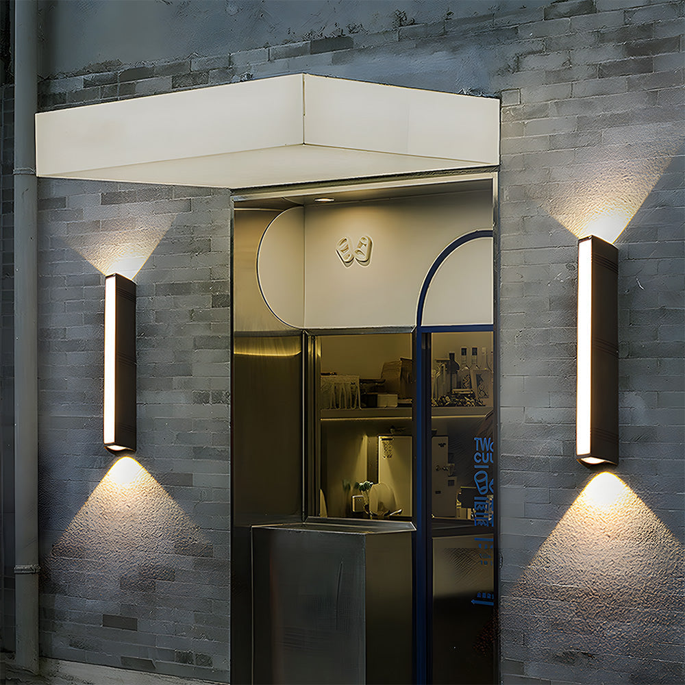 Mora Modern Outdoor Wall Light | Waterproof Aluminum, LED Illumination 4