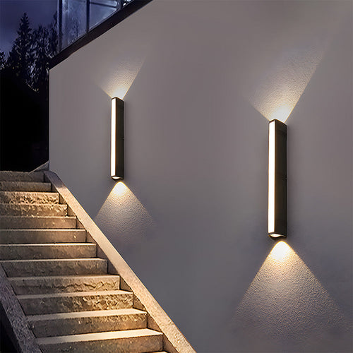 Mora Modern Outdoor Wall Light | Waterproof Aluminum, LED Illumination 5