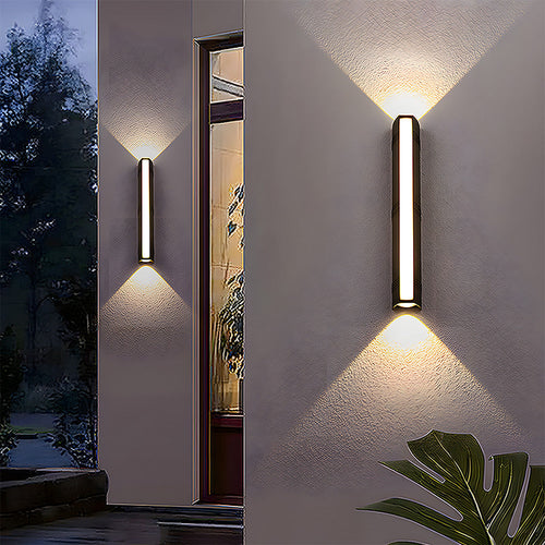 Mora Modern Outdoor Wall Light | Waterproof Aluminum, LED Illumination 8