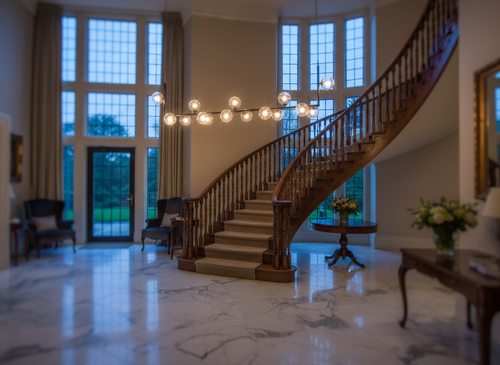 Noble Bubble Pendant Light | Modern Black Glass for Kitchen Island Lighting