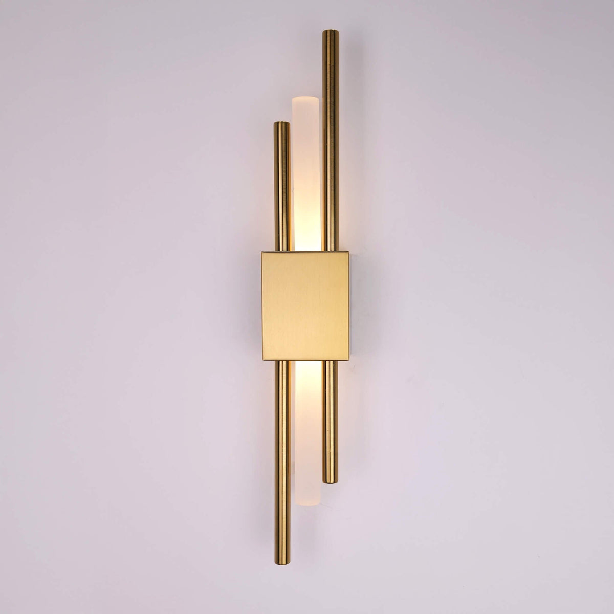 Sleek Wall Lamp | Italian-Inspired Frosted Glass Wall Light