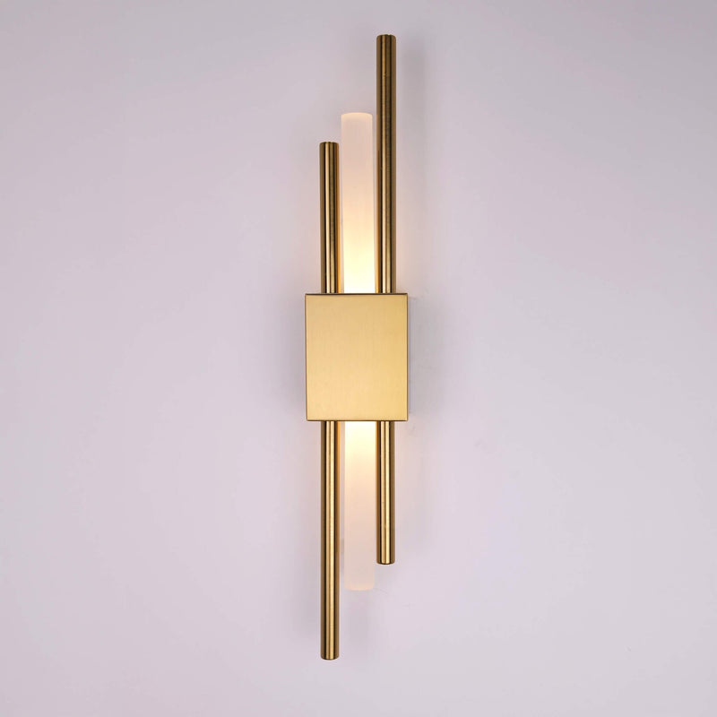 Sleek Wall Lamp | Italian-Inspired Frosted Glass Wall Light