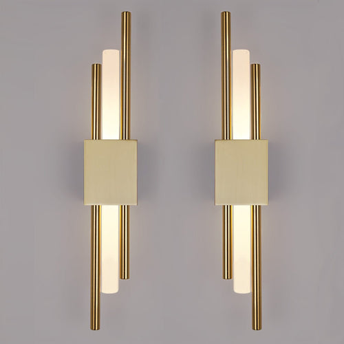 Sleek Wall Lamp | Italian-Inspired Frosted Glass Wall Light