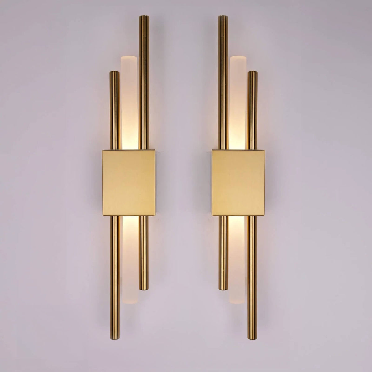 Sleek Wall Lamp | Italian-Inspired Frosted Glass Wall Light