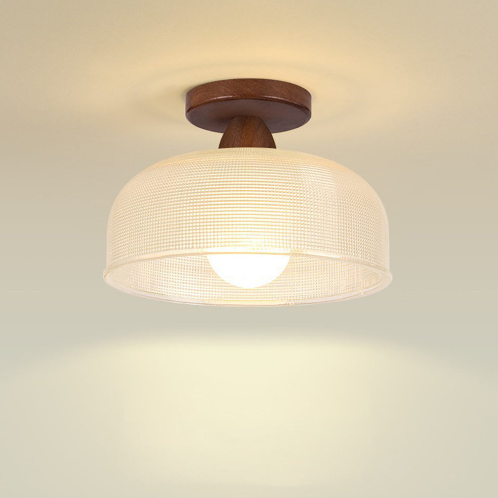Sola Ceiling Light Fixture | Solid Wood and Glass, Elegant Design 10