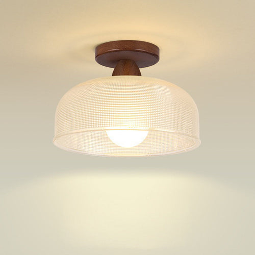 Sola Ceiling Light Fixture | Solid Wood and Glass, Elegant Design 10