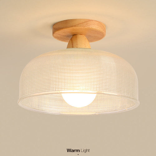 Sola Ceiling Light Fixture | Solid Wood and Glass, Elegant Design 5
