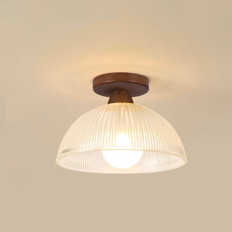 Sola Ceiling Light Fixture | Solid Wood and Glass, Elegant Design 9