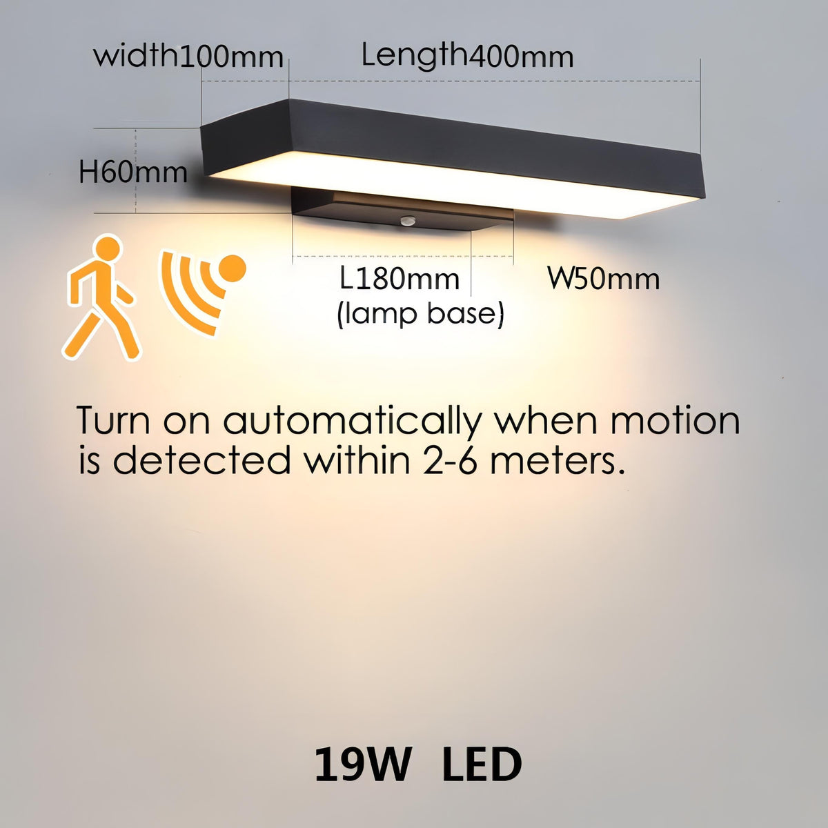 Solaire Motion Sensor Light | Weather-Resistant Outdoor Security Light 5
