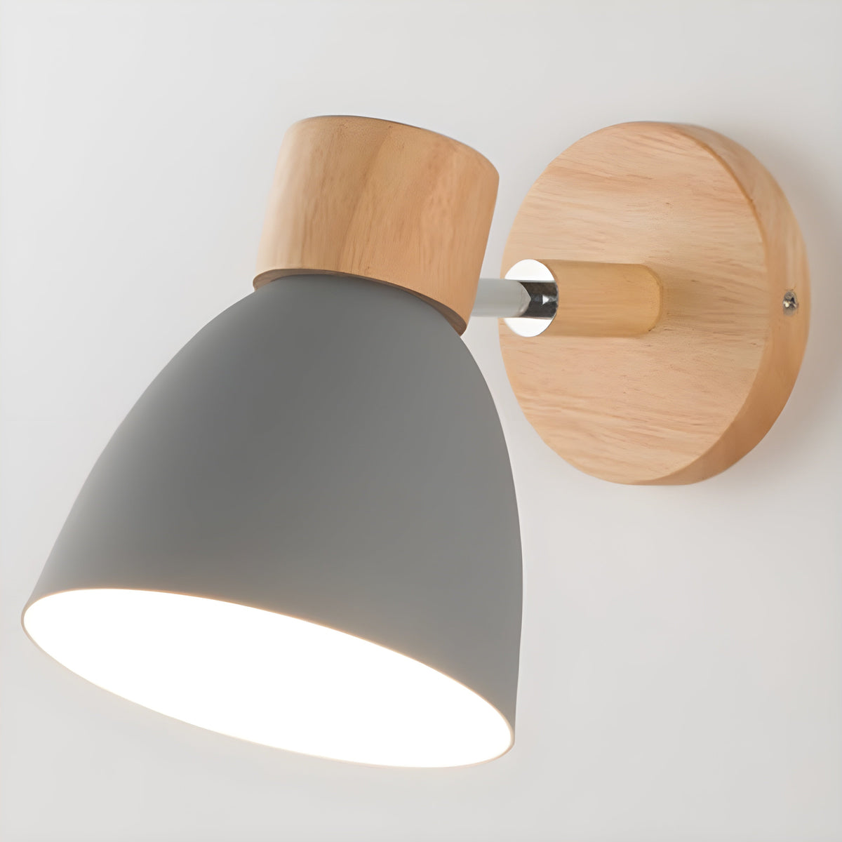 Wondrous Wall Lamp | Premium Natural Wood, Adjustable Lighting for Bathrooms and Living Spaces 2