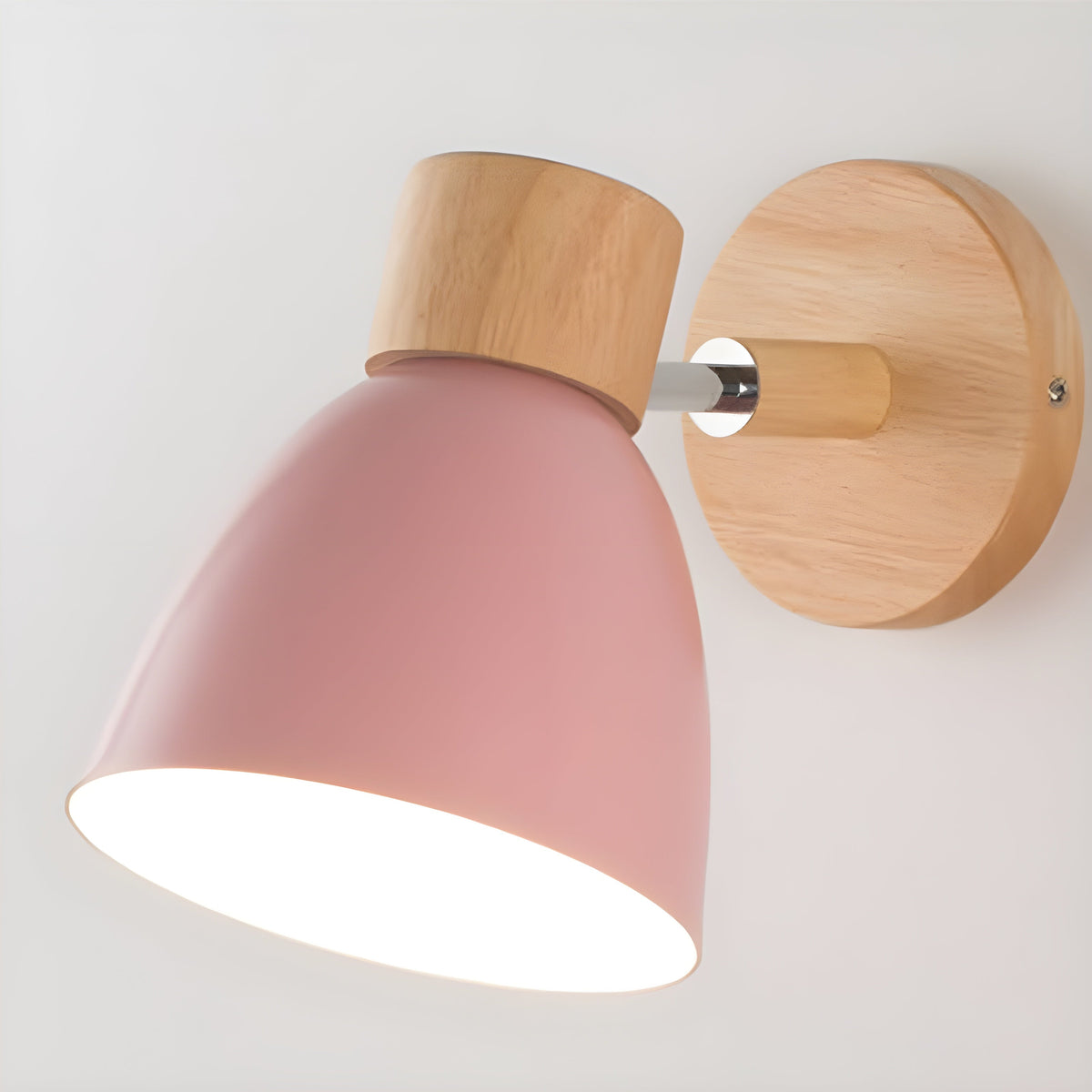 Wondrous Wall Lamp | Premium Natural Wood, Adjustable Lighting for Bathrooms and Living Spaces 3