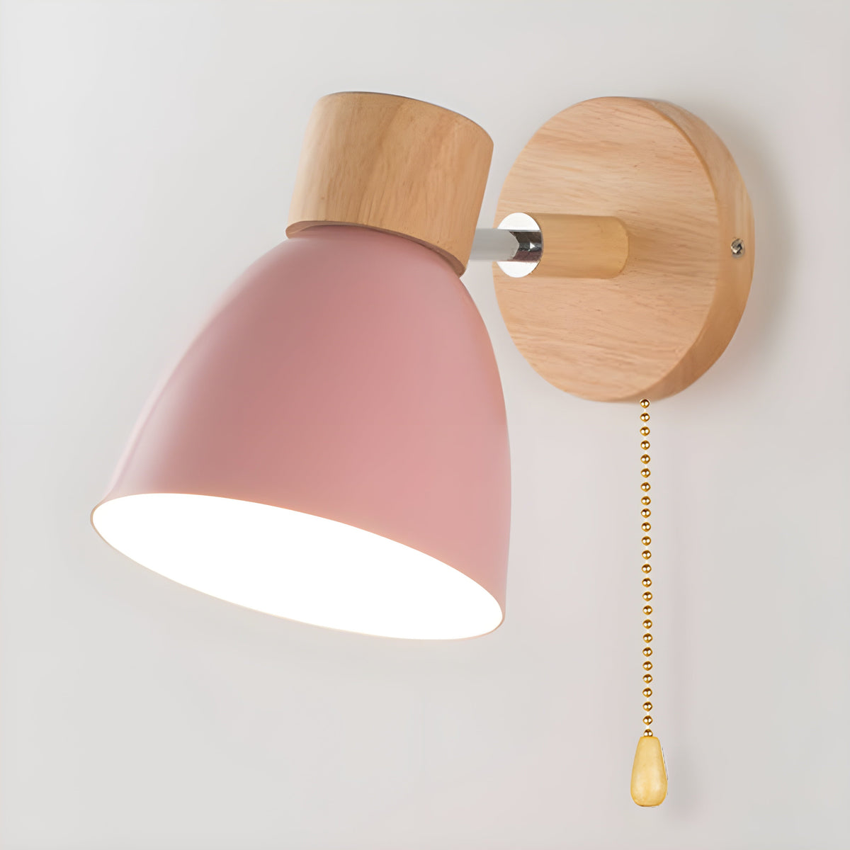 Wondrous Wall Lamp | Premium Natural Wood, Adjustable Lighting for Bathrooms and Living Spaces 7