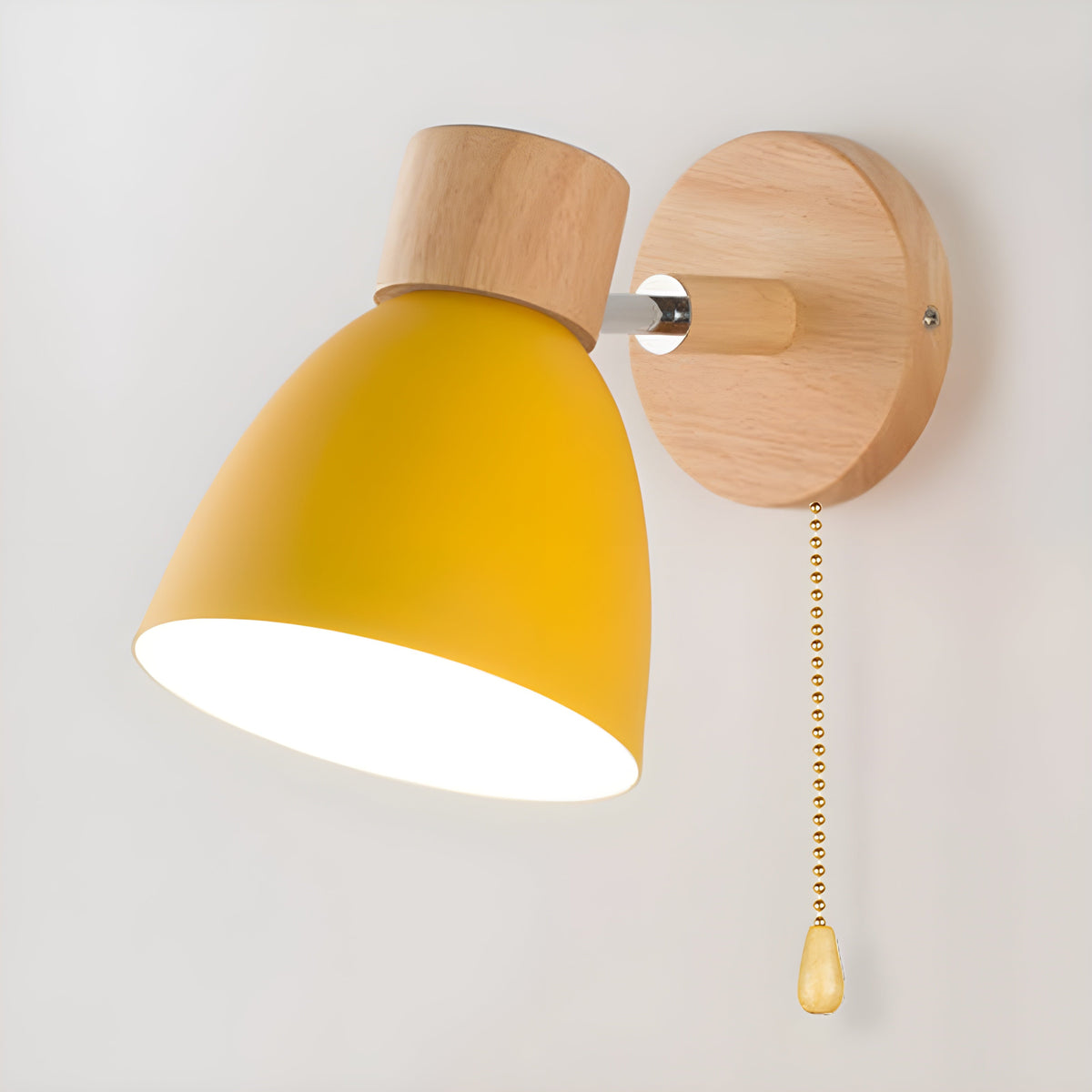 Wondrous Wall Lamp | Premium Natural Wood, Adjustable Lighting for Bathrooms and Living Spaces 8