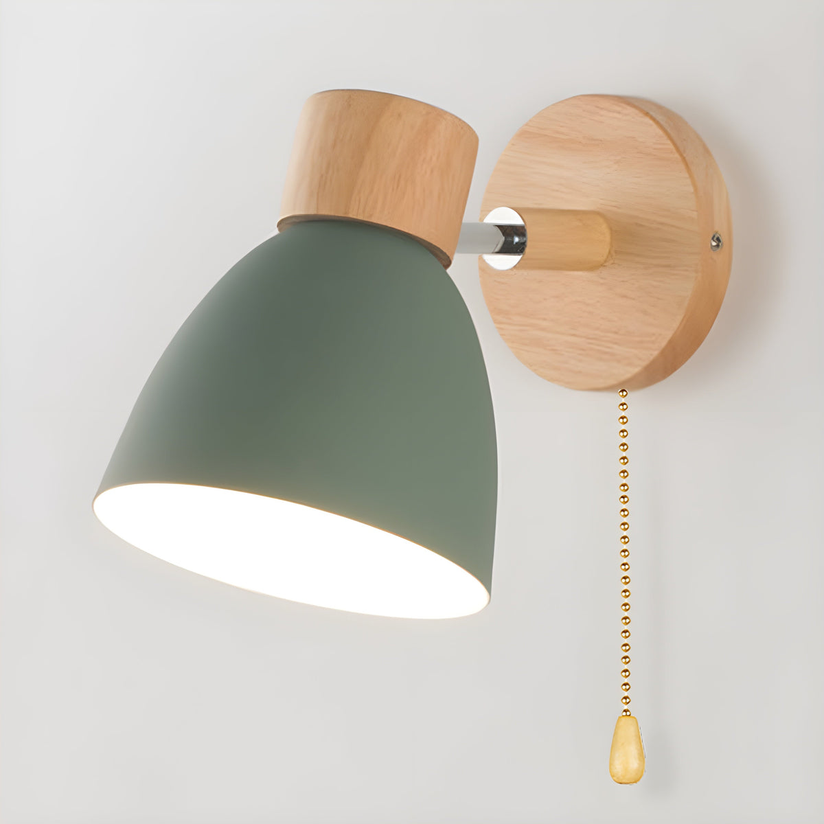 Wondrous Wall Lamp | Premium Natural Wood, Adjustable Lighting for Bathrooms and Living Spaces 9